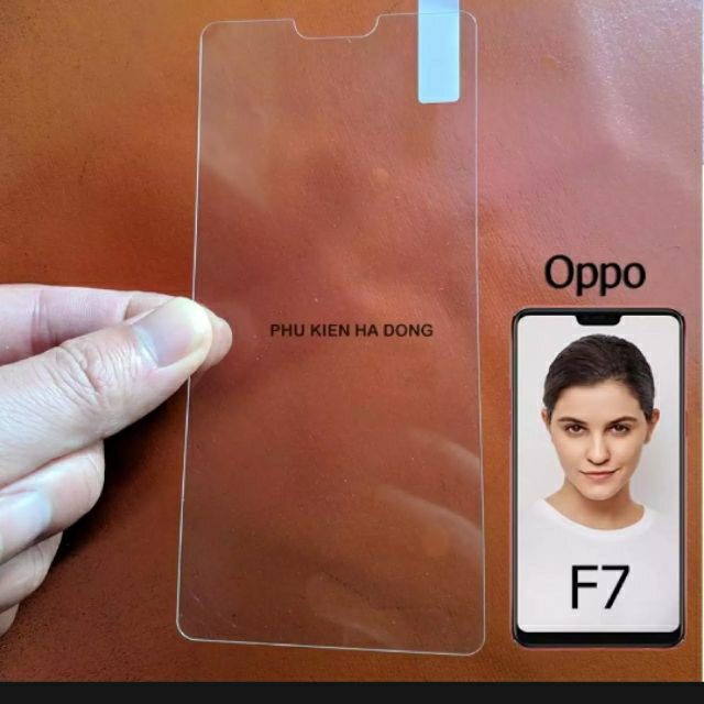 Bộ 3 kính cường lực oppo F7