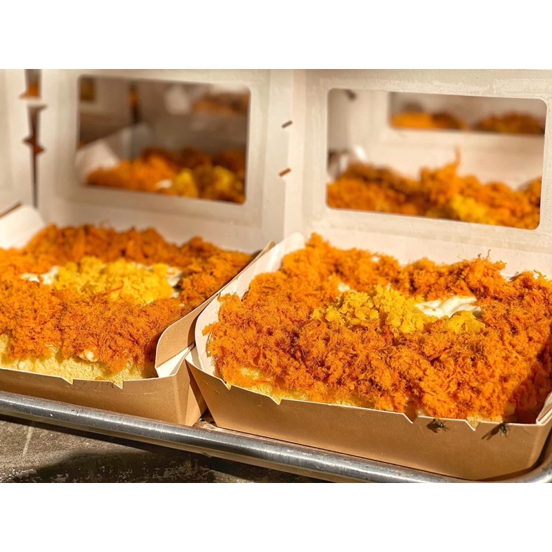 Bánh Bông Lan Nguyên Cám Trứng Muối Ruốc Gà Phomai Eatclean Dành Cho Người Ăn Kiêng