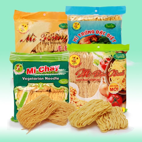 Mì Trứng Đặc Biệt Thanh Tân 500g Loại 2, Sợi Nhỏ, Dai, Không Hàn The
