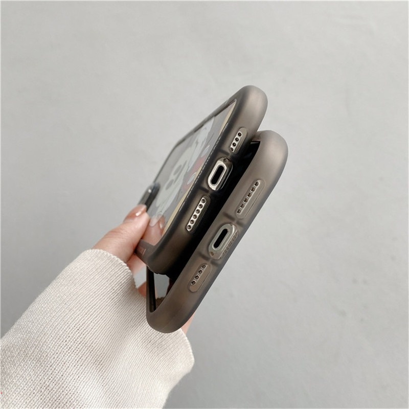 Ốp Điện Thoại TPU Mềm Trong Suốt Chống Rơi In Hình Mickey Disney Cho IPhone 11 12 13 Pro Max X Xr Xs 7 8 Plus