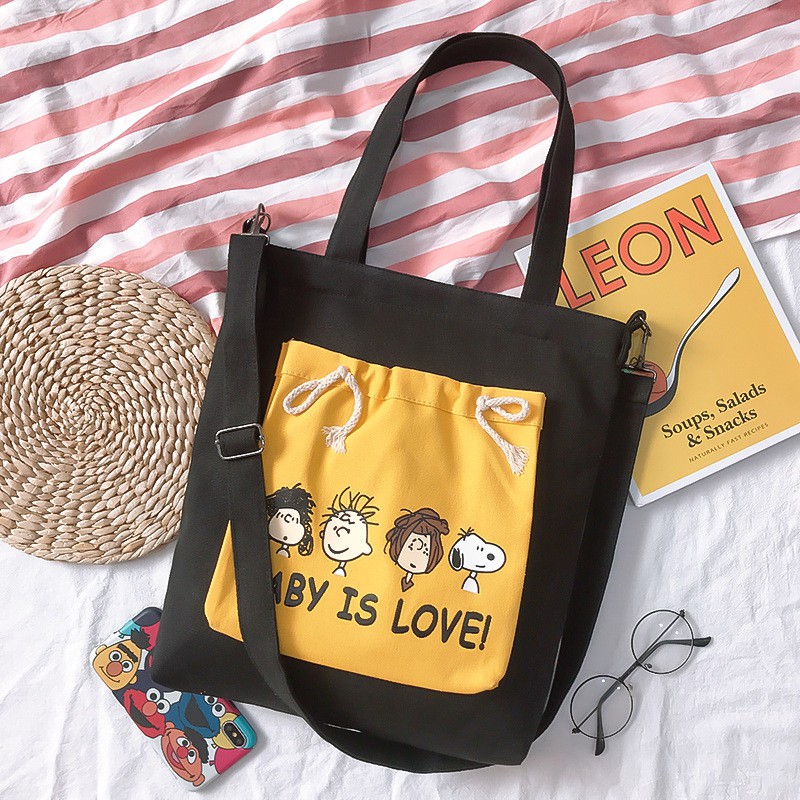 Túi Xách Nữ ,Túi Đeo Chéo tote vải bố đựng đồ canvas đeo chéo