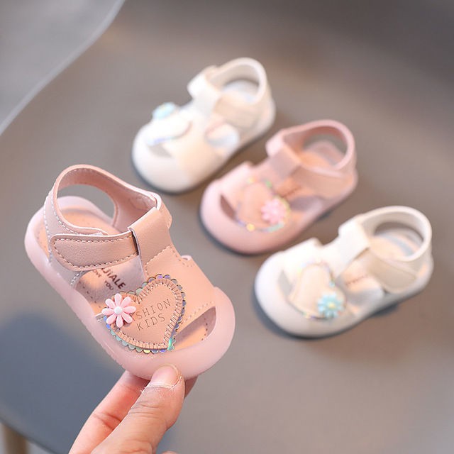 🔥🔥Giày Sandal Đế Mềm Chống Trượt Phong Cách Công Chúa Thời Trang Mùa Hè 2021 Cho Bé Gái 1-2 Tuổi