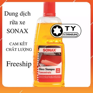 Sonax Nước rửa xe  đậm đặc 1000ml - Sonax Gloss Shampoo
