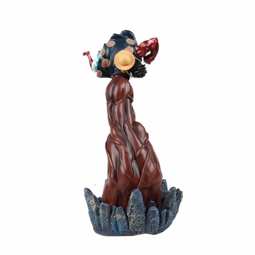 Mô Hình Nhân Vật Luffy Gear 4 Trong Phim Hoạt Hình One Piece Dùng Để Trang Trí