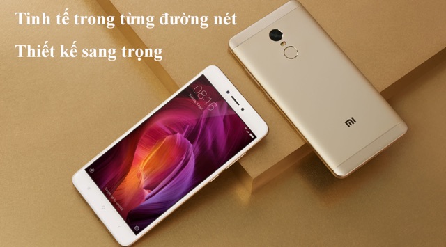 Điện Thoại Xiaomi Redmi Note 4 Ram 3Gb Rom 32Gb Vân tay nhạy có CH play và tiếng việt Bảo hành 6 tháng