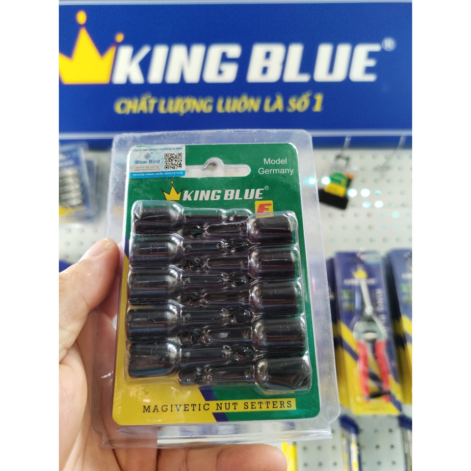[CHÍNH HÃNG] Đầu Bắn Tôn 8mm Siêu Hít Chống rớt lõi từ King Blue (Giá 1 chiếc)