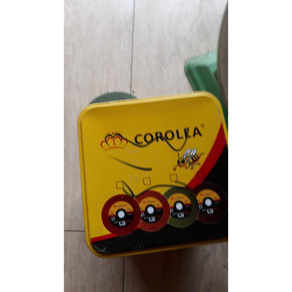 Đá cắt corolla 25 viên 107mm đá cắt xanh