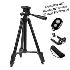 Gậy 3 chân Tripod TF 3120 mẫu mới 2018 ( tặng kèm đầu kẹp điện thoại và remote)/Giá dỡ bạch tuộc đa năng