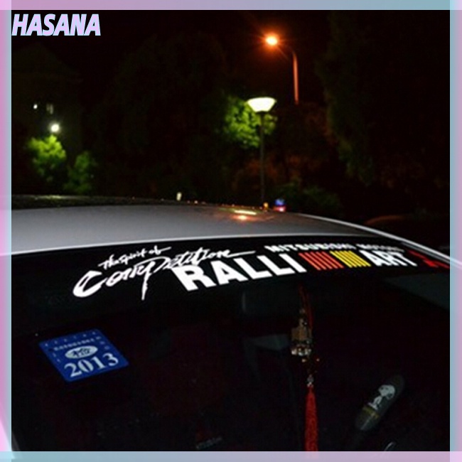 Đề Can Phản Quang Nhiều Màu Sắc Dán Kính Chắn Gió Xe Hơi