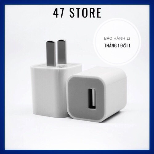 Củ Sạc iPhone 1.5A chân Usb dùng cho iPhone 6 7 8 X Xs Max
