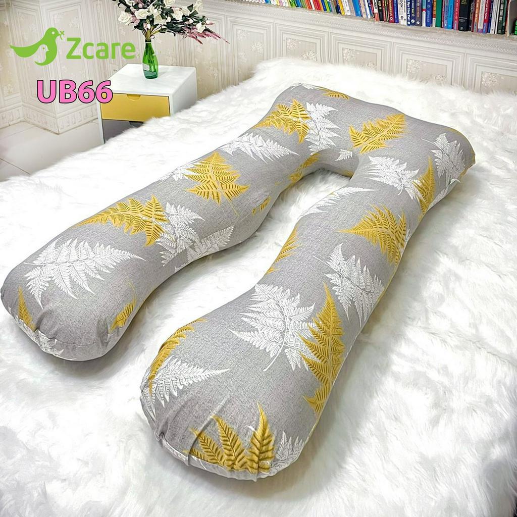 Gối Bầu Chất Liệu Sợi Bông Tự Nhiên ZCARE l UB66