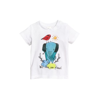 Áo phông Voi HM H&M size 9-12,12-18,18-24 tháng _ hàng chính hãng authentic