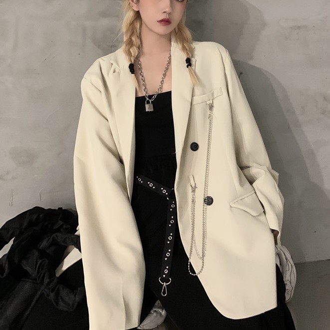 [SẴN] Áo vest blazers Ulzzang Quảng Châu AKV12