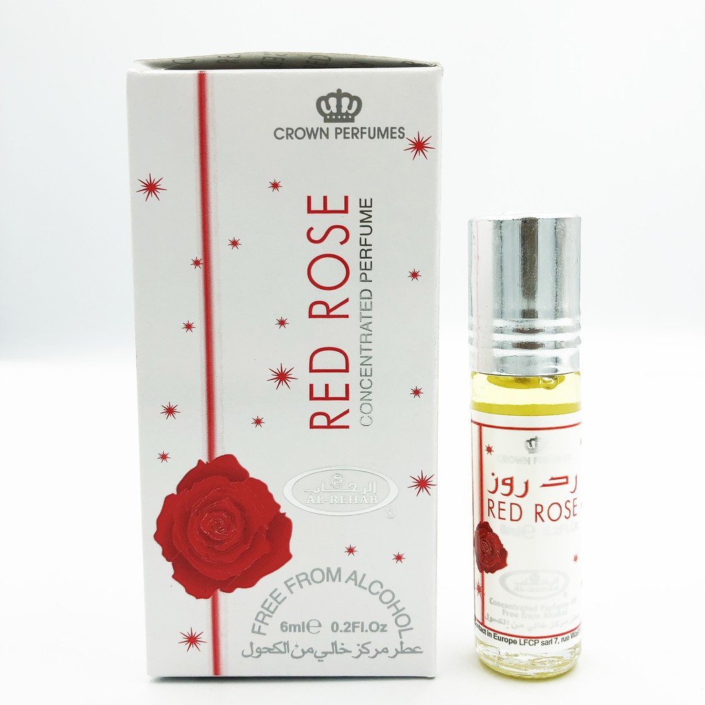 Tinh dầu nước hoa Ả Rập Red Rose 6ml dạng lăn