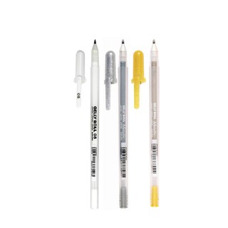 Bút Sakura Gel pen Set 3 Metallic & White