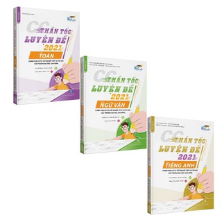 Sách - Combo CC Thần tốc luyện đề 2021 Toán - ngữ văn - tiếng anh ( 3 cuốn)