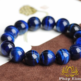 Vòng Tay Đá Xanh Lam Cao Cấp Hạng A - Tâm Phong Thủy