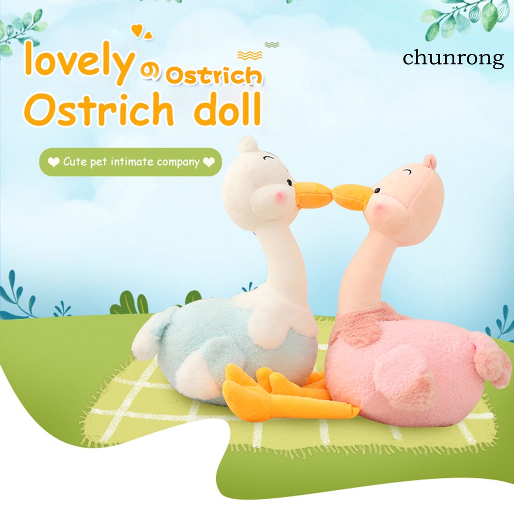 Thú nhồi bông hình con đà điểu dễ thương