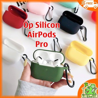 Vỏ Bao Silicon Airpods Pro Đựng Tai Nghe , Ốp bảo vệ tai nghe Airpod Pro 1,2