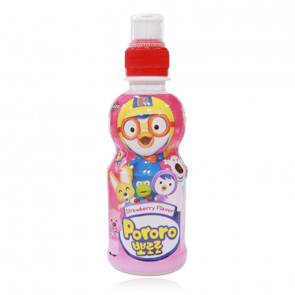 Nước Trái Cây PORORO Nội Địa Hàn Quốc 235ml  Vị Dâu