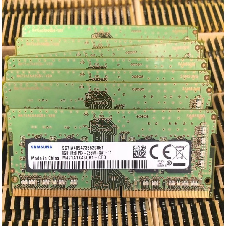 Ram Laptop DDR4 8GB Samsung Bus 2666MHz (Mới bảo hành 36 tháng)
