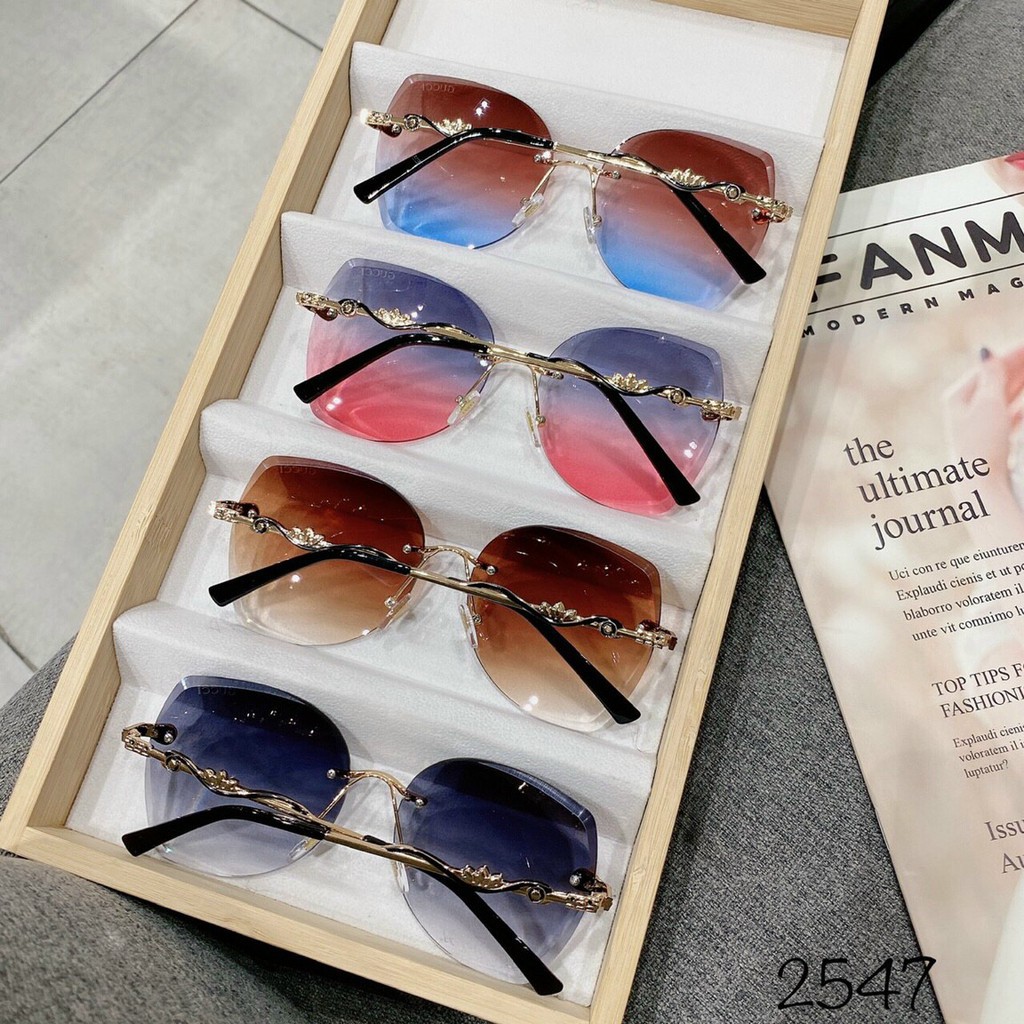 Kính mát thời trang nữ TD01 ❌ Kính chống tia UV bảo vệ mắt | BigBuy360 - bigbuy360.vn