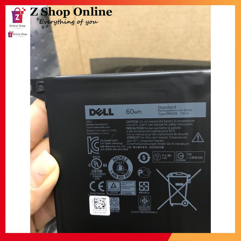 💖 Pin (Battery) Dell XPS 13 9360 9343 9350 PW23Y 56Wh New Original
