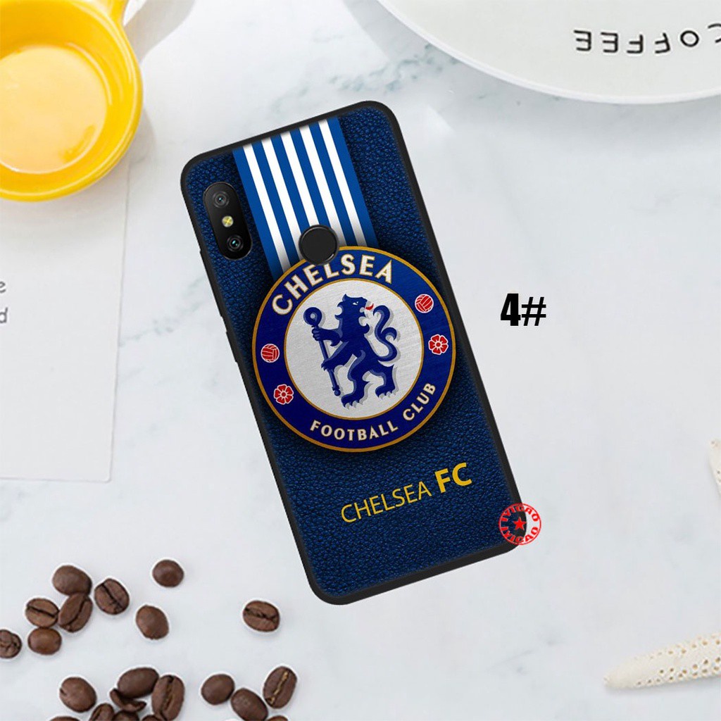 Ốp Điện Thoại Silicon Dẻo Họa Tiết Logo Đội Bóng Chelsea Cho Xiaomi Redmi Note 5 6 7 Pro Plus 5a 37lo