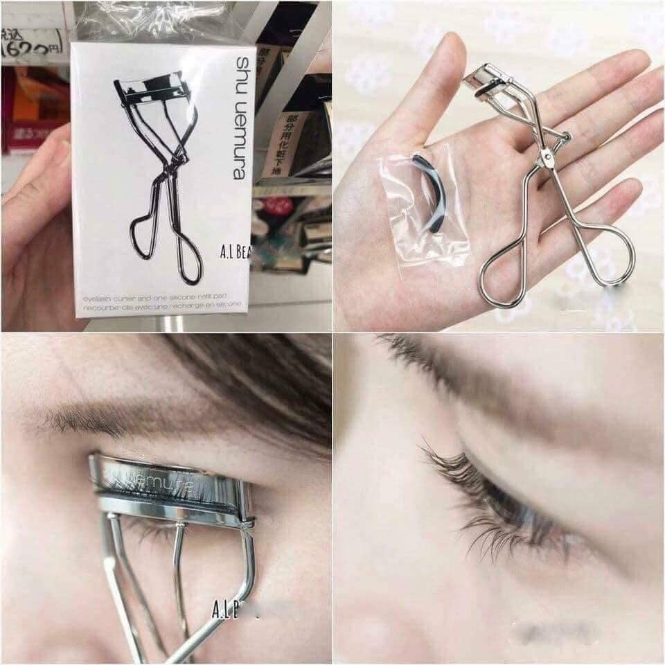 Kẹp bấm mi Shu Uemura Eyelash Curler hàng nội địa Nhật bấm siêu nhẹ đều cong chính hãng