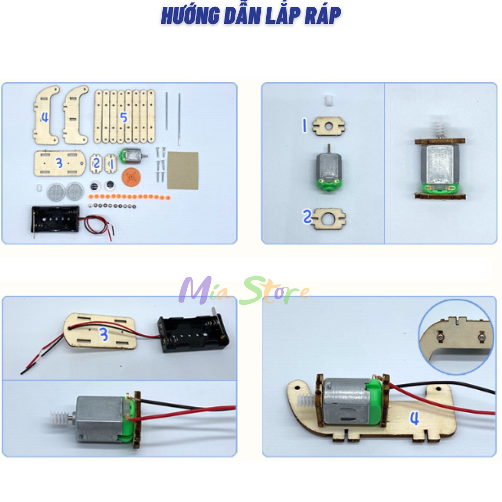 Đồ chơi thông minh, sáng tạo STEM Mô hình lắp ráp Con Nhện cho bé, Đồ chơi cho bé DIY| Giáo dục STEM, STEAM