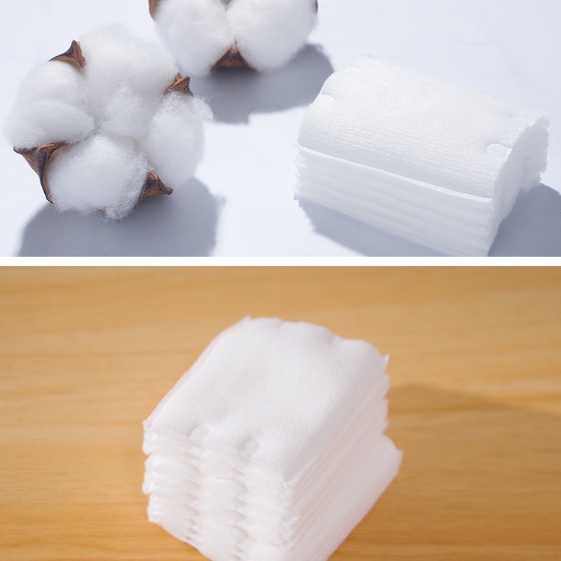 [Hàng mới về] Bộ 50 miếng bông tẩy trang hai mặt dạng nén REVERIE DIARY chất lượng cao