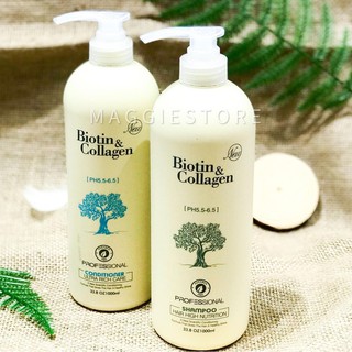 CẶP DẦU GỘI XẢ BIOTIN COLLAGEN PROFESSIONAL SHAMPOO