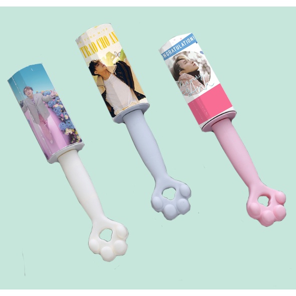 Lô cuộn blackpink LCL2 hút lông tóc vết bẩn lăn bụi idol kpop bangtan jack j97 phi hành gia twice wanna one exo sơn tùng