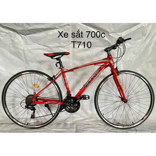 Xe đạp cuộc NIKXUS đỏ đen, mới 100%
