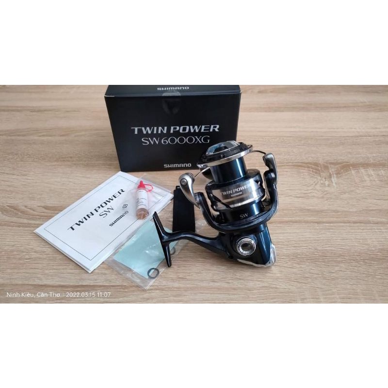 Máy Câu Cá Shimano 2021 Twin Power SW 6000XG - Máy Đứng