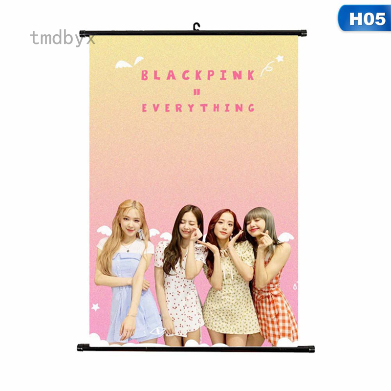 Poster treo tường hình nhóm nhạc Hàn Quốc Blackpink 2nd