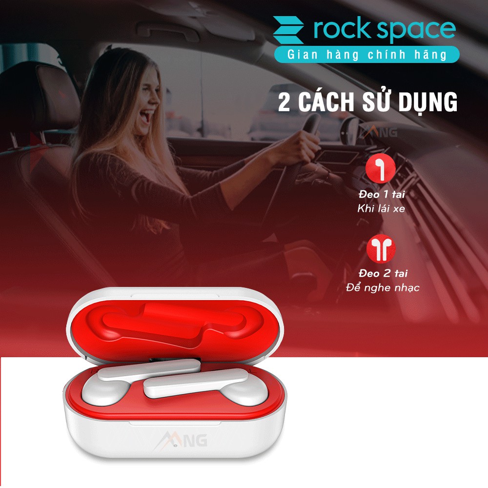 Tai nghe bluetooth không dây true wireless Rockspace EB70