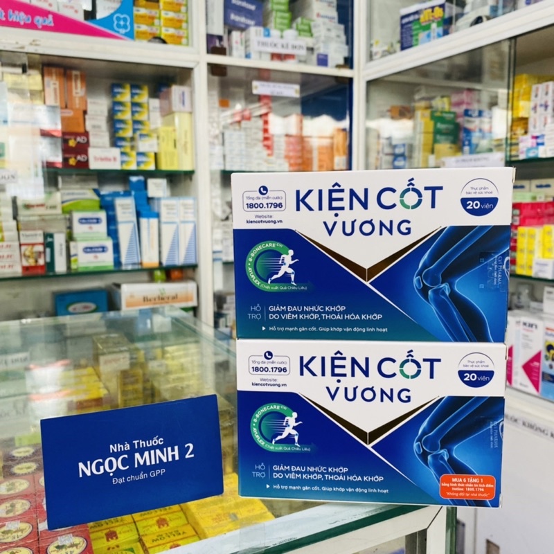 ✅ [Chính Hãng] Viên uống Xương Khớp - Kiện cốt vương, hỗ trợ giảm đau khớp, viêm khớp,tái tạo sụn, mạnh gân cốt. 20 viên