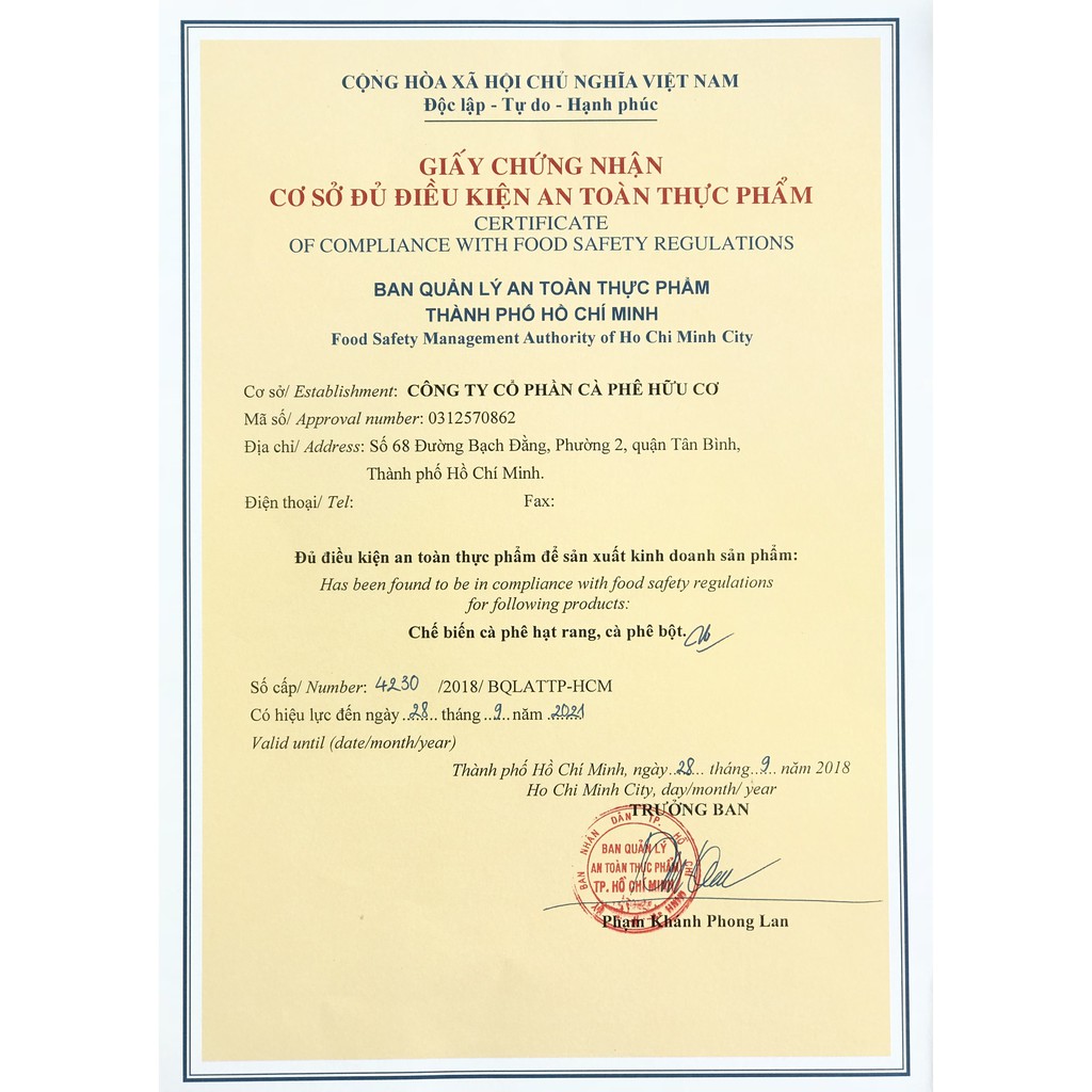 Cà phê hữu cơ thải độc, Cafe rang xay Gerson Enema dạng bột Cao Cấp / Tiêu Chuẩn của thương hiệu Organic Coffee JSC | BigBuy360 - bigbuy360.vn