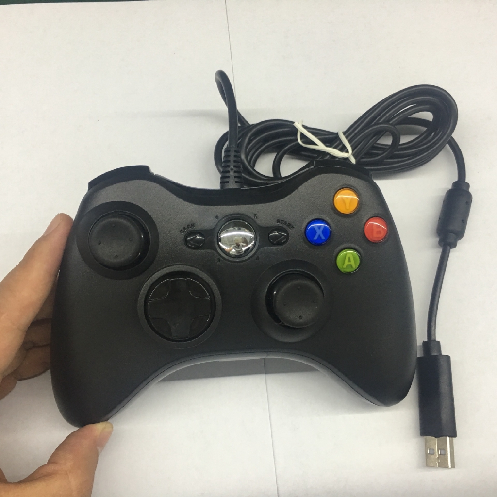 Tay Cầm Chơi Game Có Dây Cổng Usb Cho Xbox 360