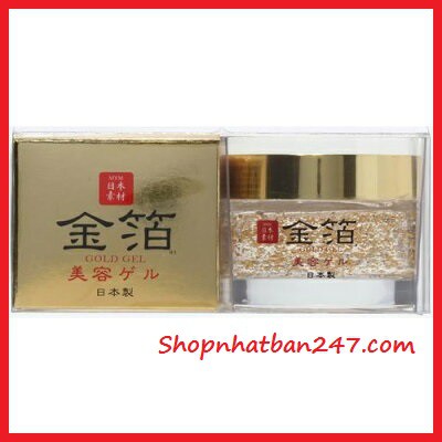 MYM Gold Lotion Gel 50g - Gel dưỡng ẩm vẩy vàng của Nhật