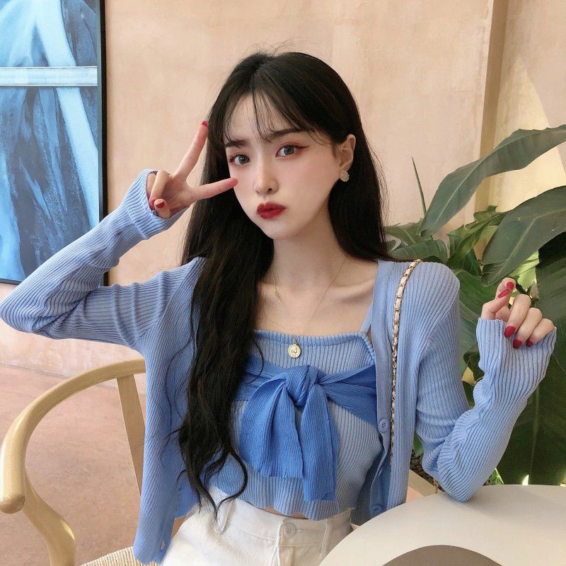 Áo hai dây mỏng thời trang cho nữ
