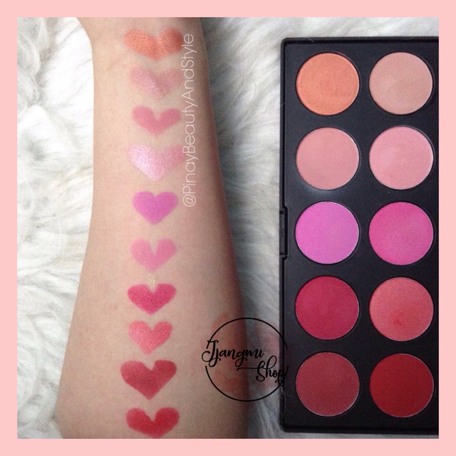 BẢNG PHẤN MÁ BH COSMETICS GLAMOROUS BLUSH 10 COLOR BLUSH PALETTE | BigBuy360 - bigbuy360.vn