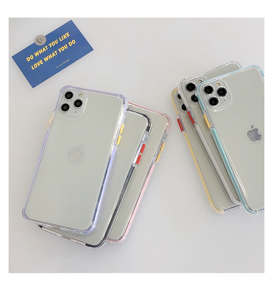 Iphone 12 11 Pro Max SE 2020 Xs Xr Max 7 8 6 6s Plus Ốp Lưng Mềm Chống Rơi Màu Kẹo Ngọt Cho | BigBuy360 - bigbuy360.vn