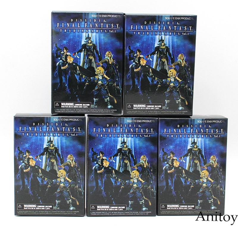 Set 5 Mô Hình Đồ Chơi Nhân Vật Trong Game Final Fantasy