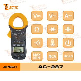 Ampe kìm dòng điện tử AC Apech AC-287