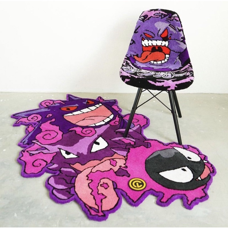 Ghế Lông xù pokemon decor nội thất đa năng handmade - pokemon chair home decor craft
