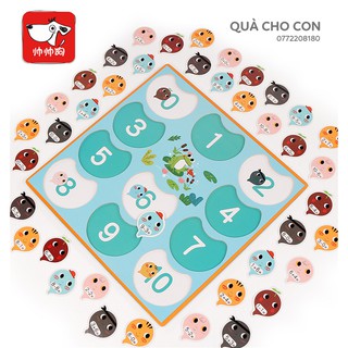 BẢNG HỌC TOÁN GIÚP TRẺ LÀM QUEN VỚI SỐ ĐẾM