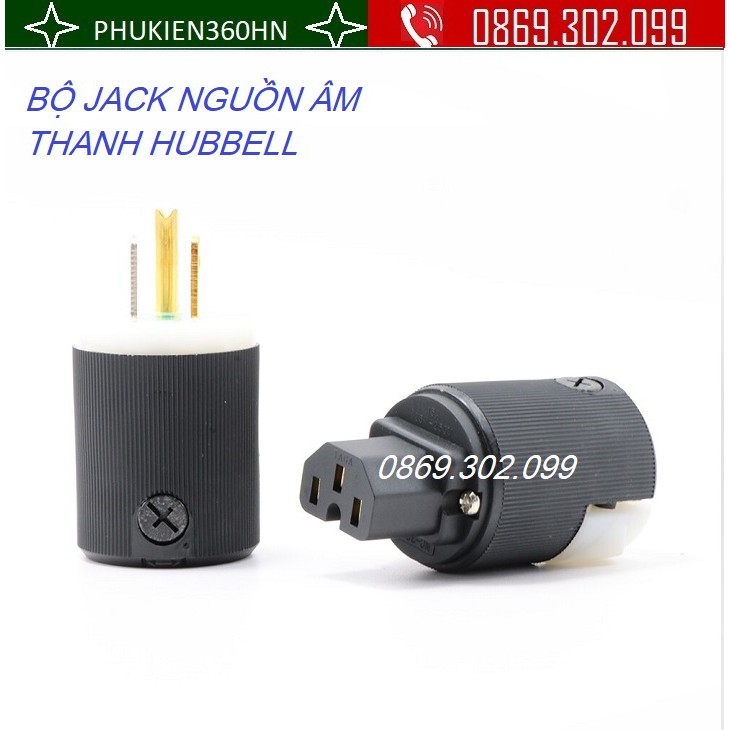 BỘ JACK NGUỒN ÂM THANH HUBBELL