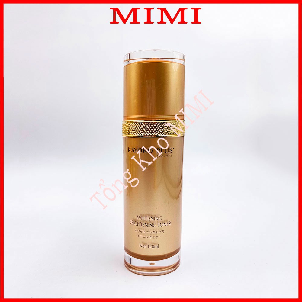 NƯỚC HOA HỒNG SE KHÍT LỖ CHÂN LÔNG  Kayoko Plus+ Vàng 6in1